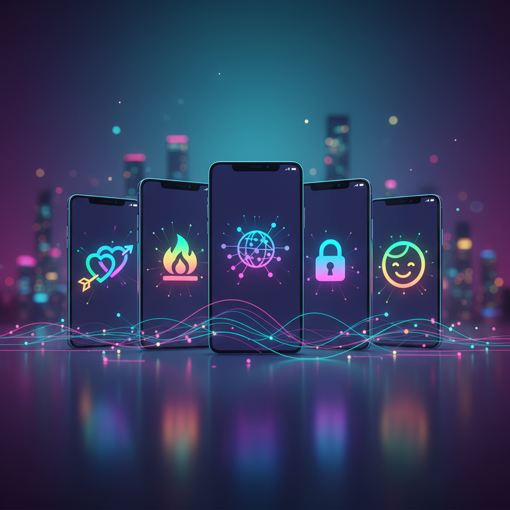 5 Apps de Paquera Que Estão Bombando em 2025