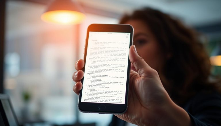 Documentos na Tela: Leia Tudo Sem PC