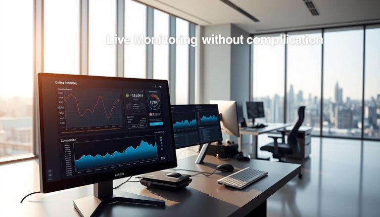 Monitoramento ao Vivo Sem Complicação